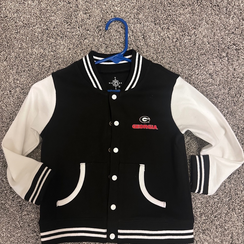 2T boys Georgia Bulldogs Varsity jacket